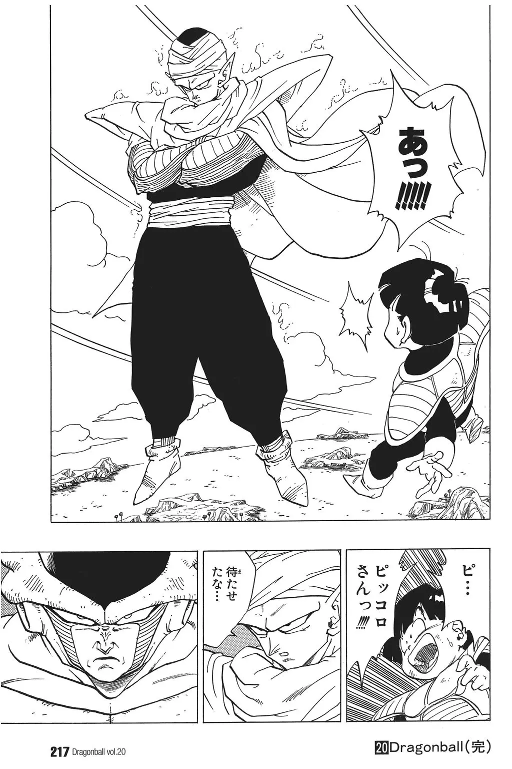Chapitre 20 — Dragon Ball Kanzenban Vol. 20 — page 222
