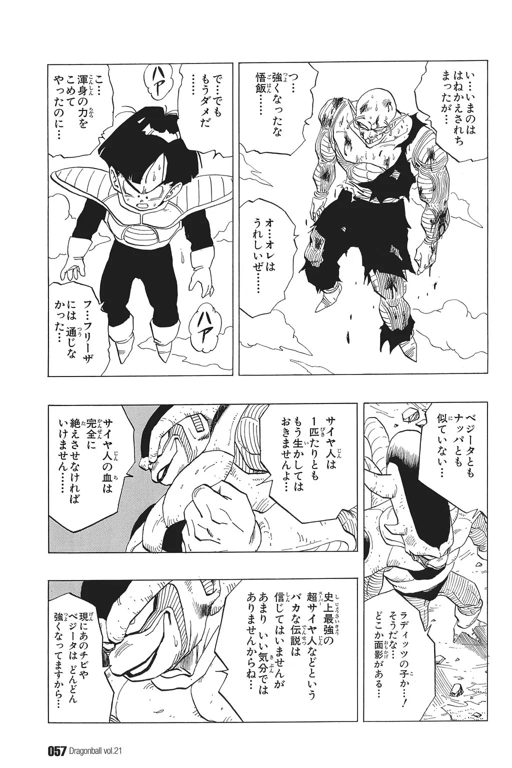 Chapitre 21 — Dragon Ball Kanzenban Vol. 21 — page 62