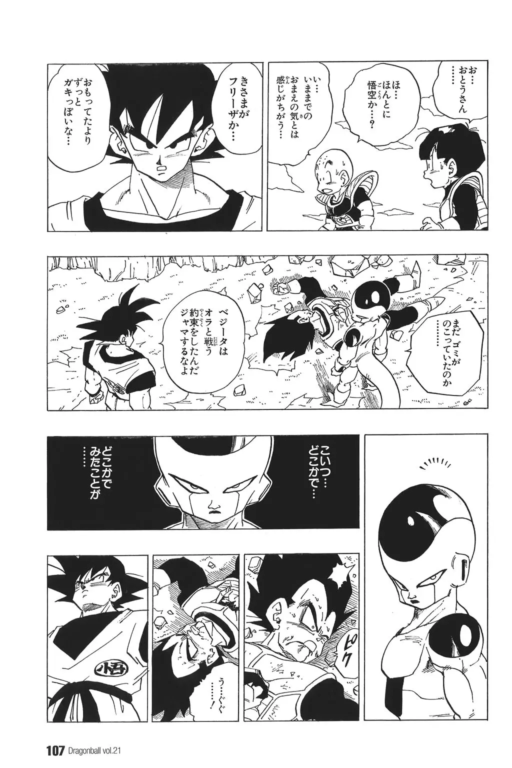 Chapitre 21 — Dragon Ball Kanzenban Vol. 21 — page 112