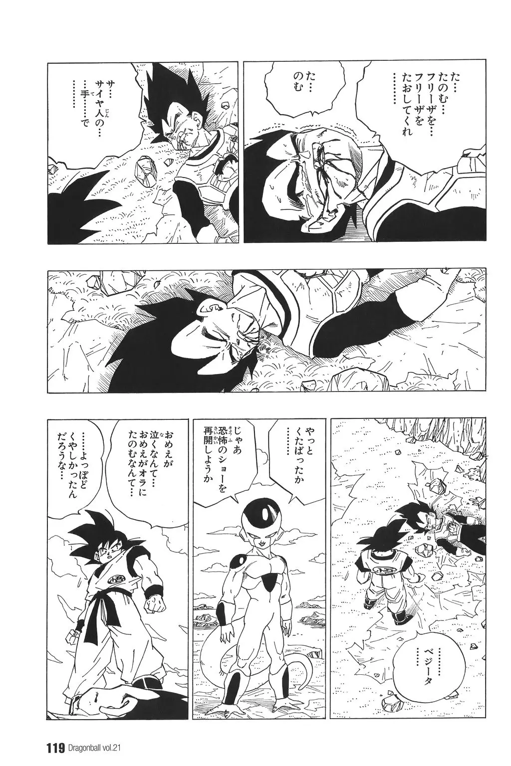 Chapitre 21 — Dragon Ball Kanzenban Vol. 21 — page 124