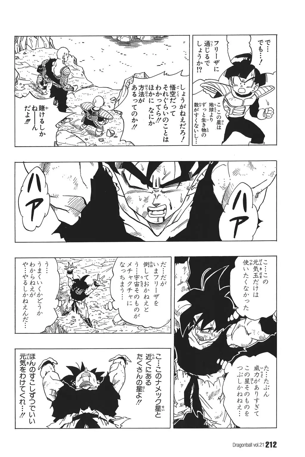 Chapitre 21 — Dragon Ball Kanzenban Vol. 21 — page 217