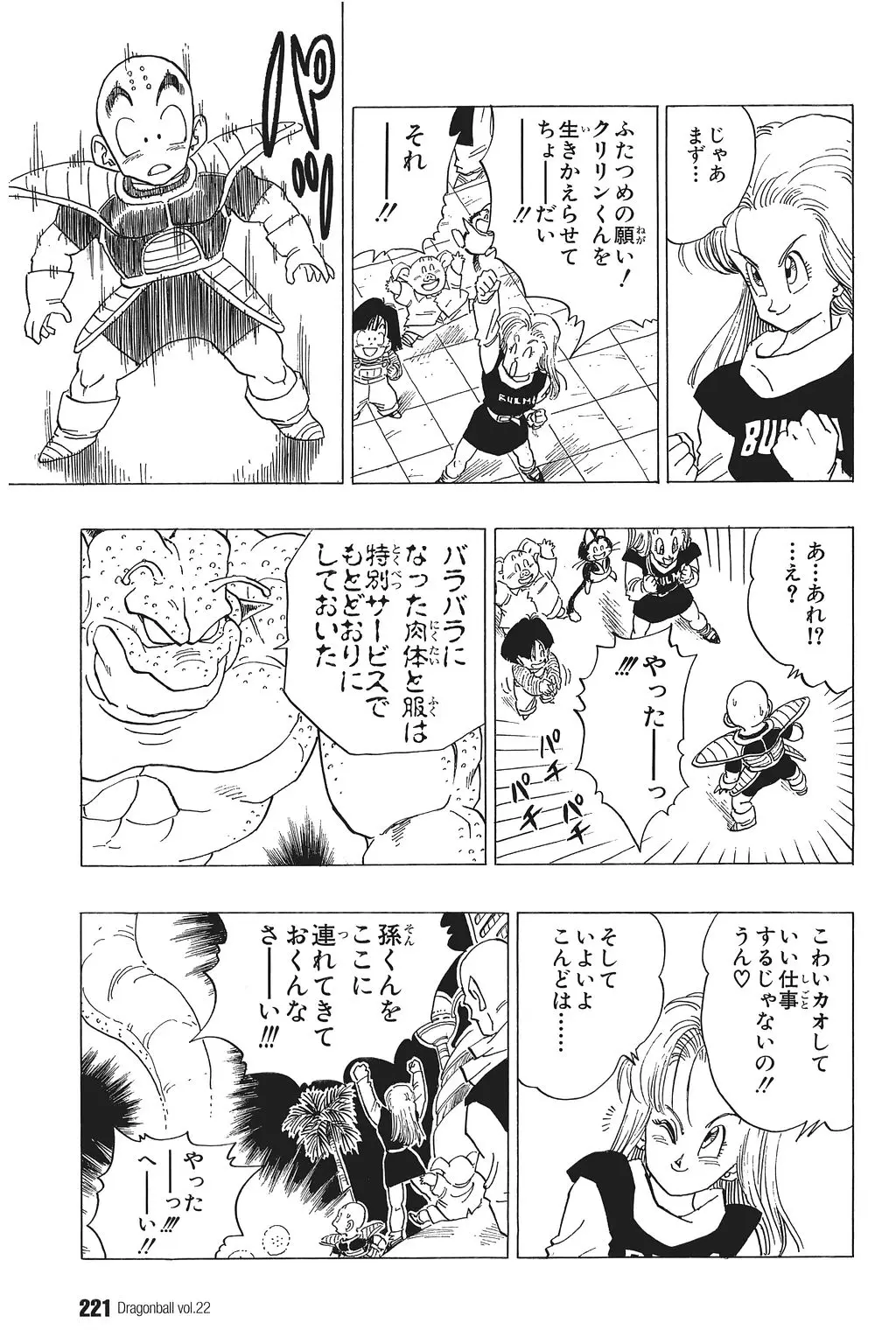 Chapitre 22 — Dragon Ball Kanzenban Vol. 22 — page 226