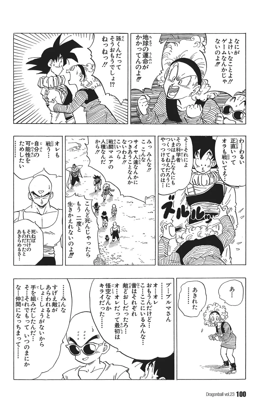 Chapitre 23 — Dragon Ball Kanzenban Vol. 23 — page 105