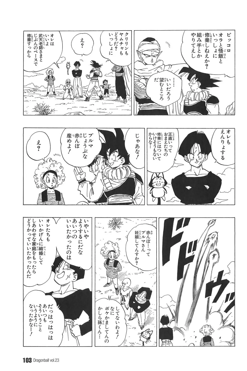 Chapitre 23 — Dragon Ball Kanzenban Vol. 23 — page 108