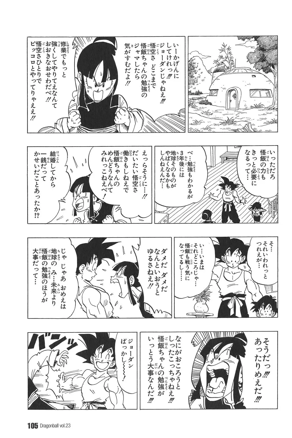 Chapitre 23 — Dragon Ball Kanzenban Vol. 23 — page 110