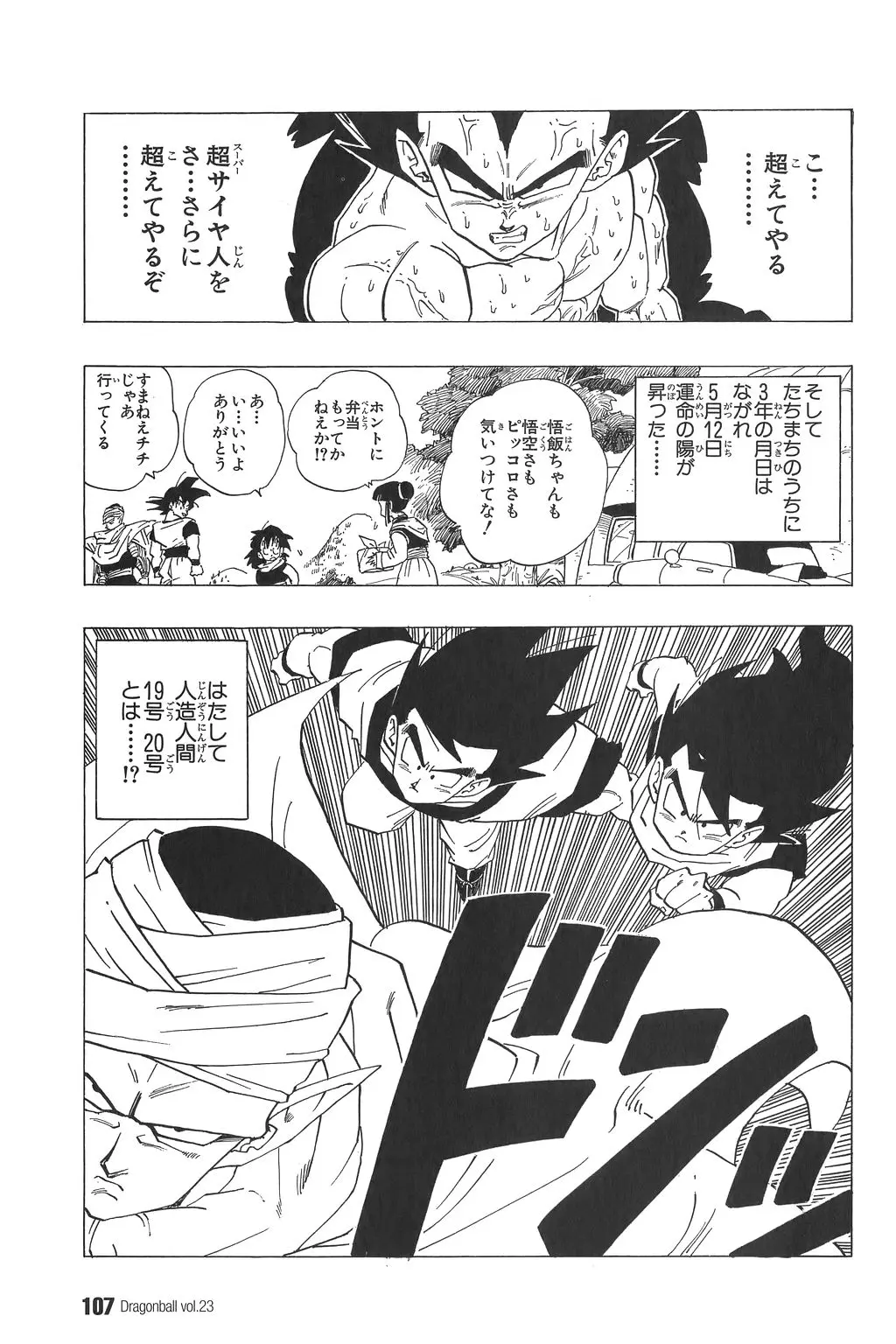 Chapitre 23 — Dragon Ball Kanzenban Vol. 23 — page 112