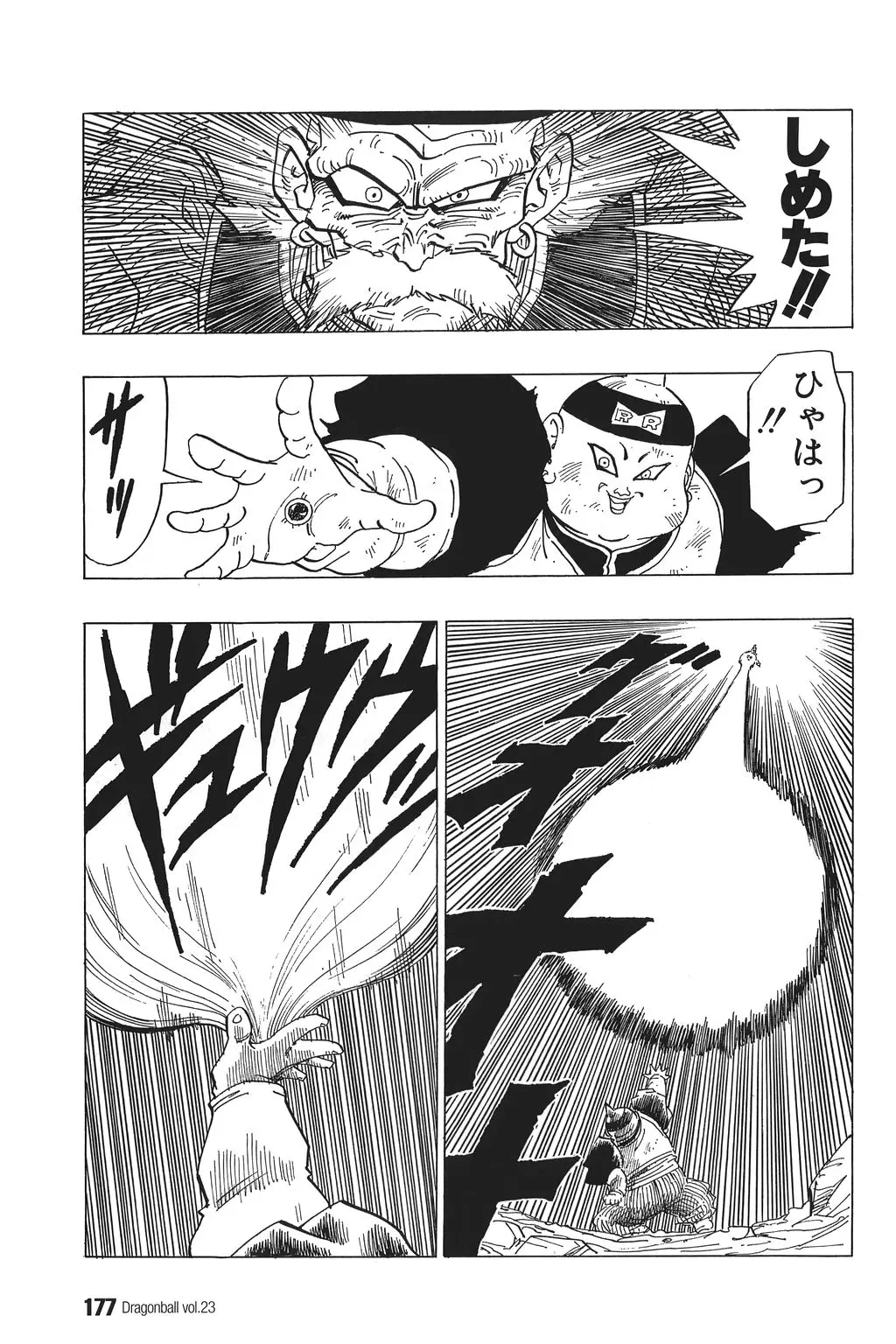 Chapitre 23 — Dragon Ball Kanzenban Vol. 23 — page 181