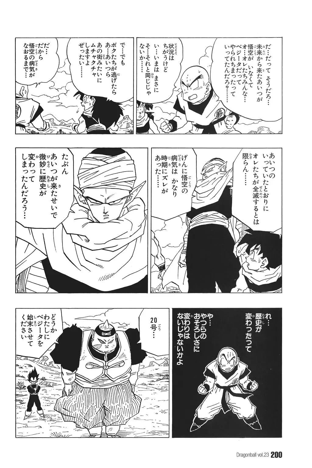 Chapitre 23 — Dragon Ball Kanzenban Vol. 23 — page 204