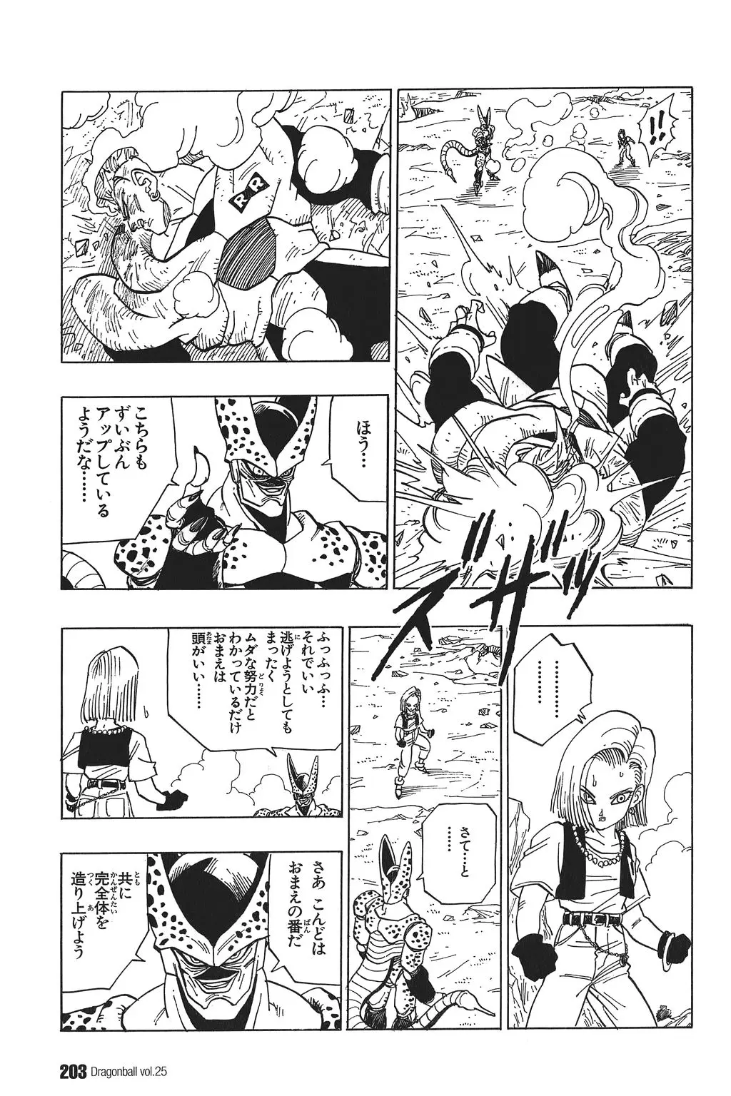 Chapitre 25 — Dragon Ball Kanzenban Vol. 25 — page 208