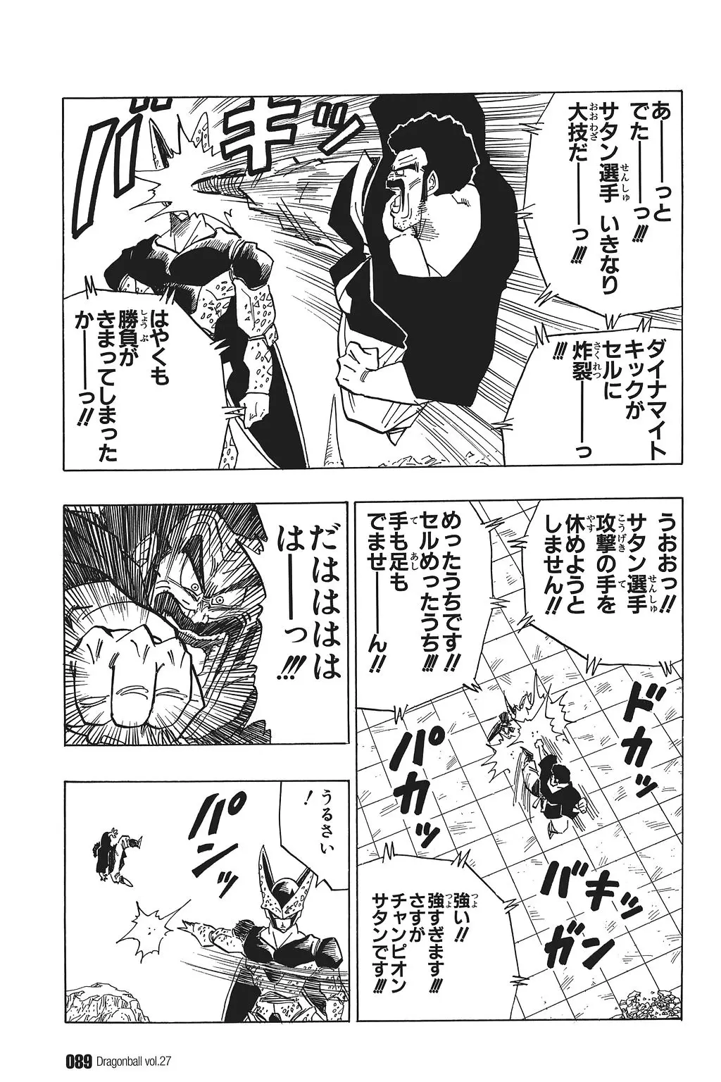 Chapitre 27 — Dragon Ball Kanzenban Vol. 27 — page 93