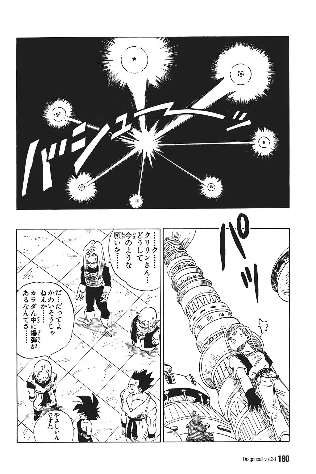 Chapitre 28 — Dragon Ball Kanzenban Vol. 28 — page 185