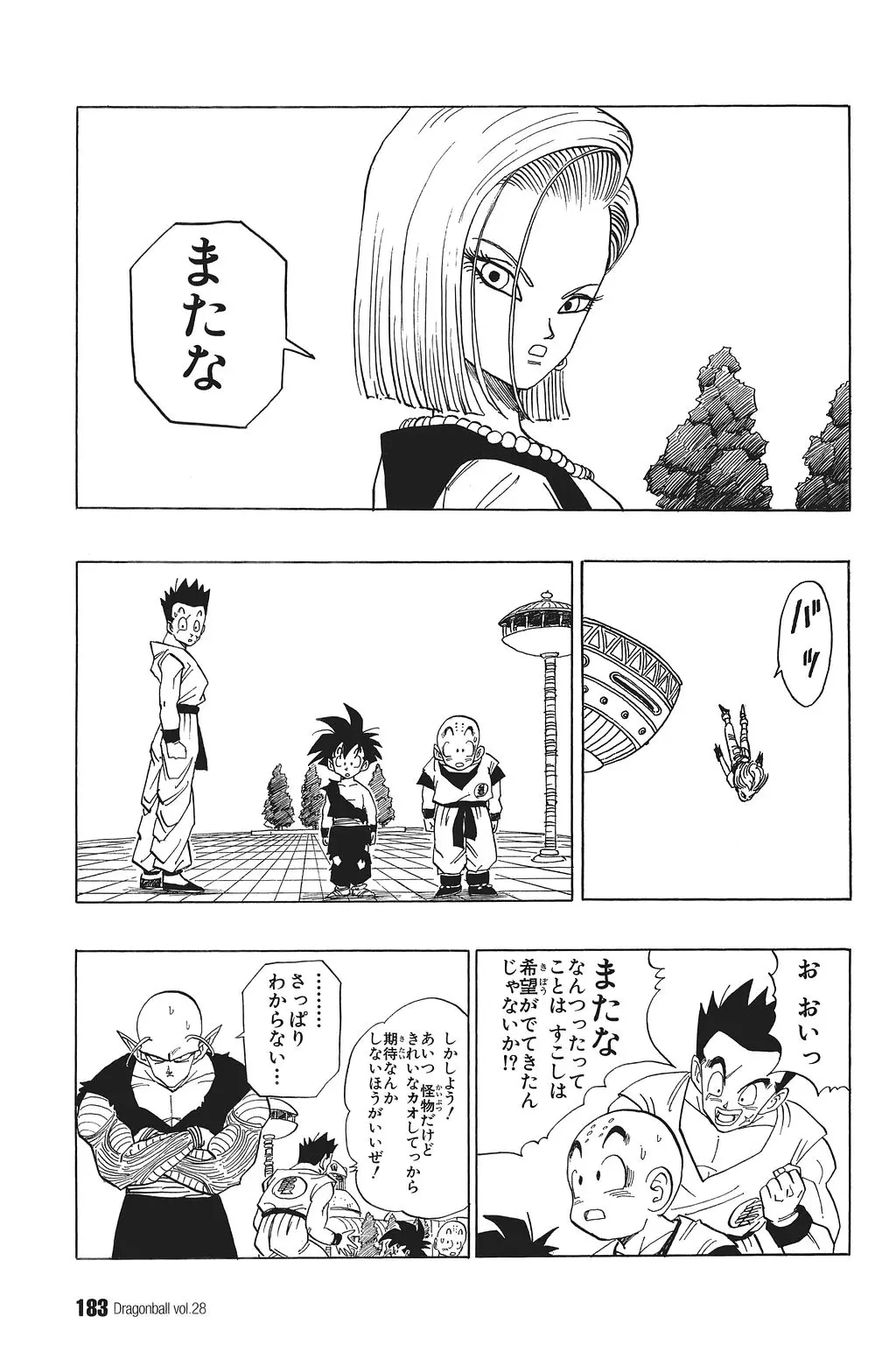 Chapitre 28 — Dragon Ball Kanzenban Vol. 28 — page 188