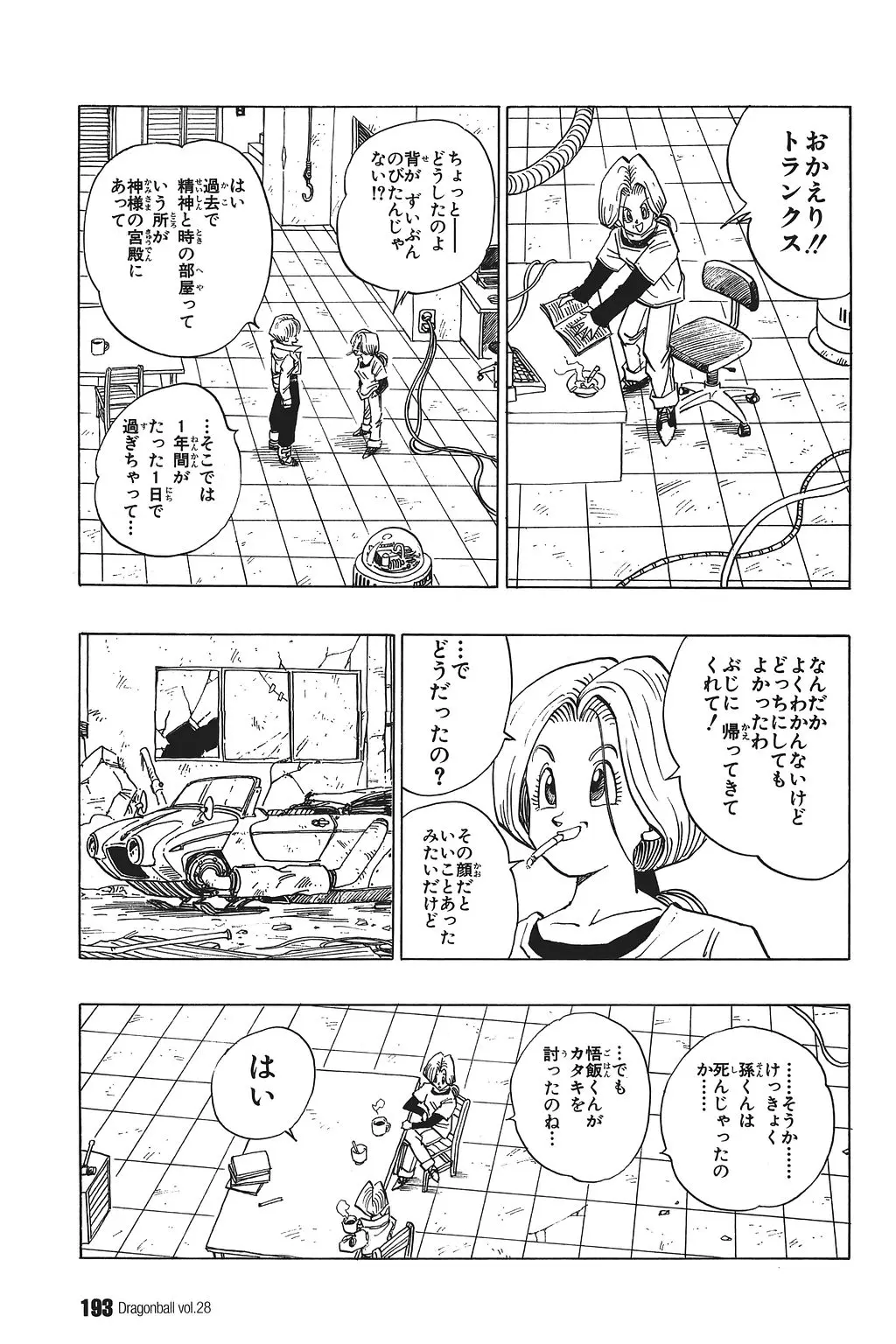 Chapitre 28 — Dragon Ball Kanzenban Vol. 28 — page 198