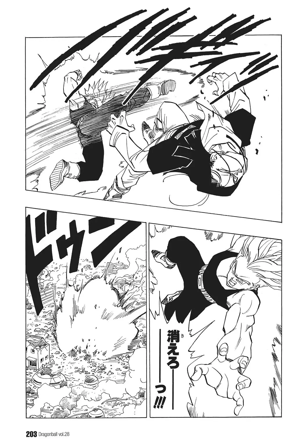 Chapitre 28 — Dragon Ball Kanzenban Vol. 28 — page 208