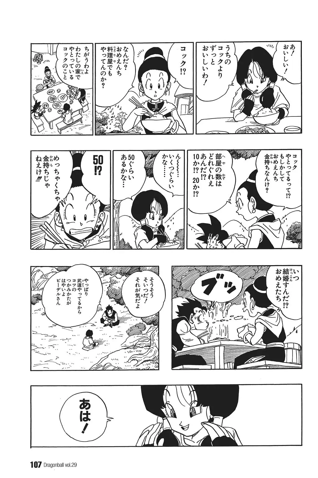 Chapitre 29 — Dragon Ball Kanzenban Vol. 29 — page 112