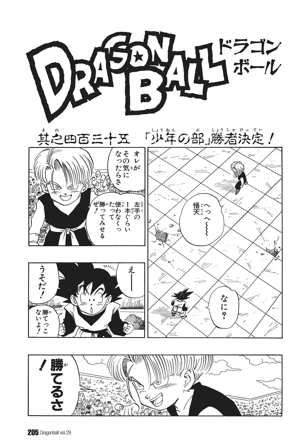 Chapitre 29 — Dragon Ball Kanzenban Vol. 29 — page 210