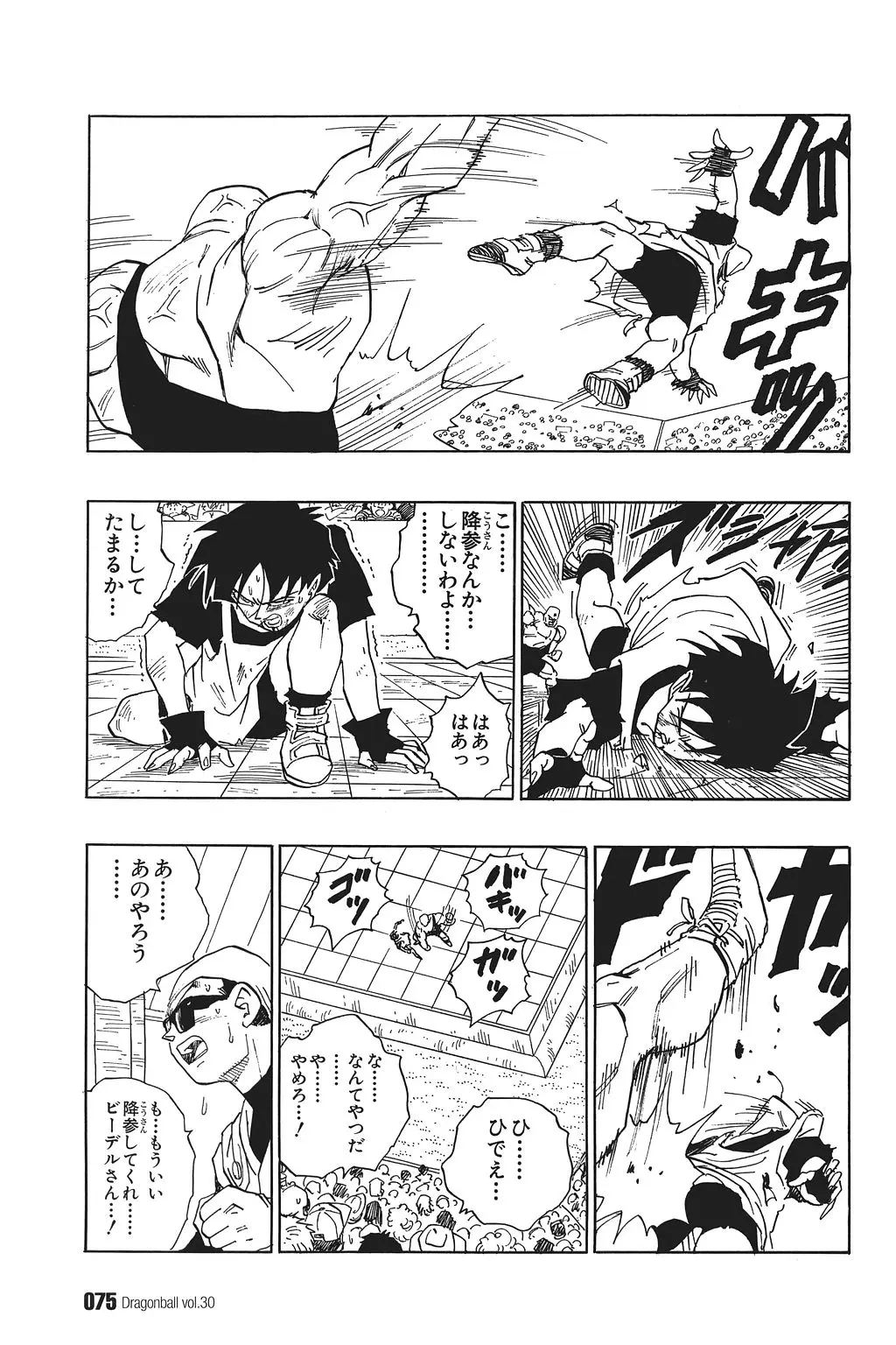 Chapitre 30 — Dragon Ball Kanzenban Vol. 30 — page 80