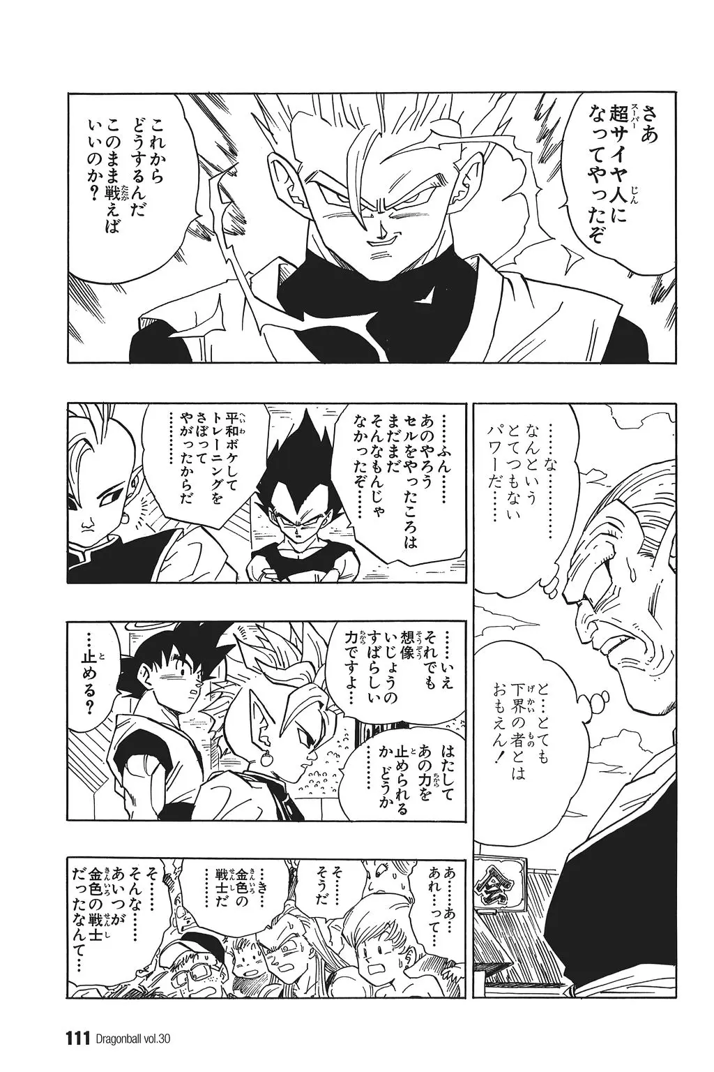 Chapitre 30 — Dragon Ball Kanzenban Vol. 30 — page 116