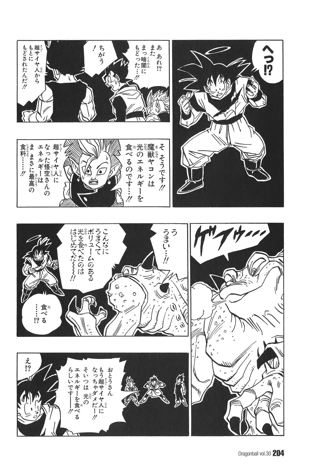 Chapitre 30 — Dragon Ball Kanzenban Vol. 30 — page 208