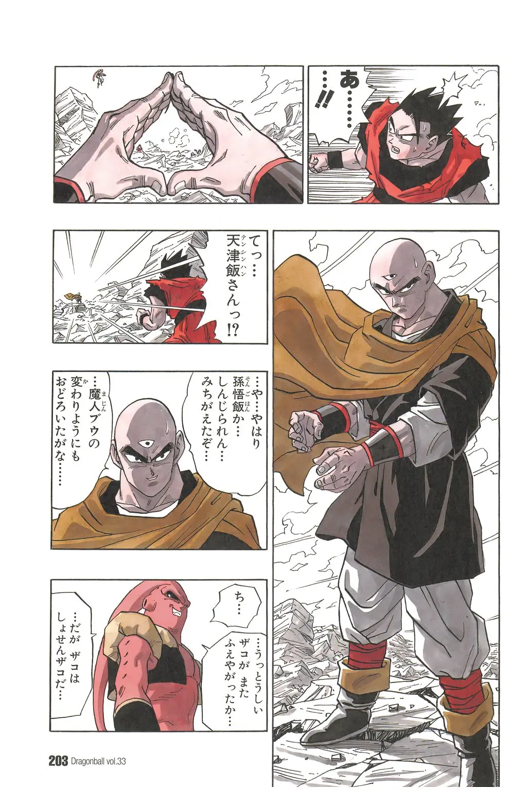 Chapitre 33 — Dragon Ball Kanzenban Vol. 33 — page 208