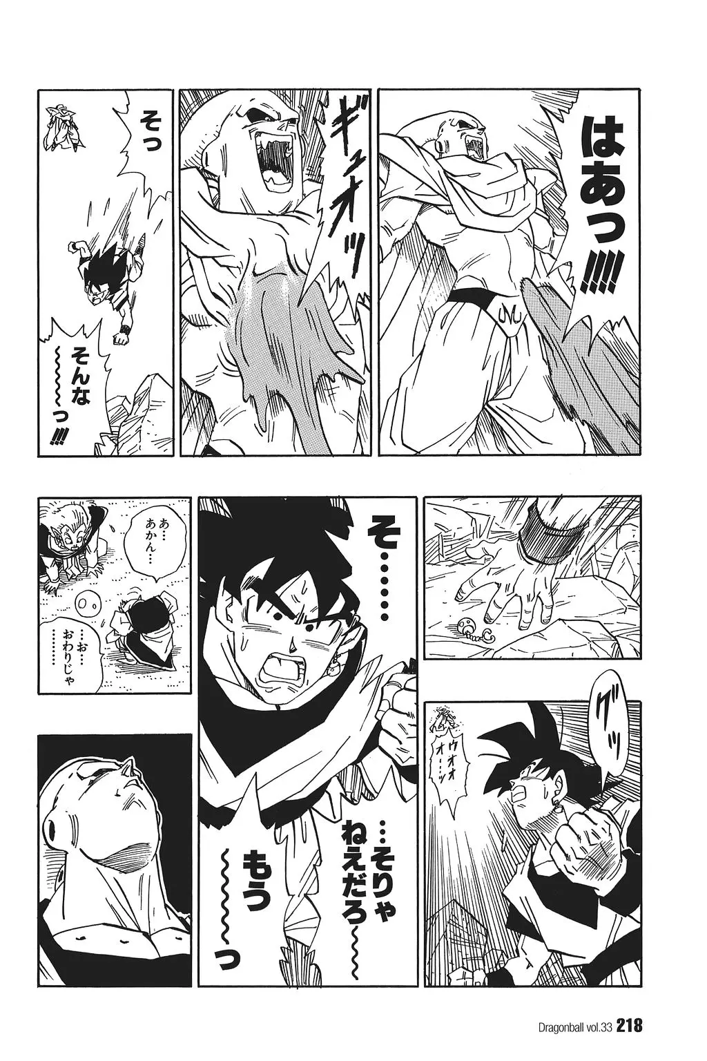 Chapitre 33 — Dragon Ball Kanzenban Vol. 33 — page 223