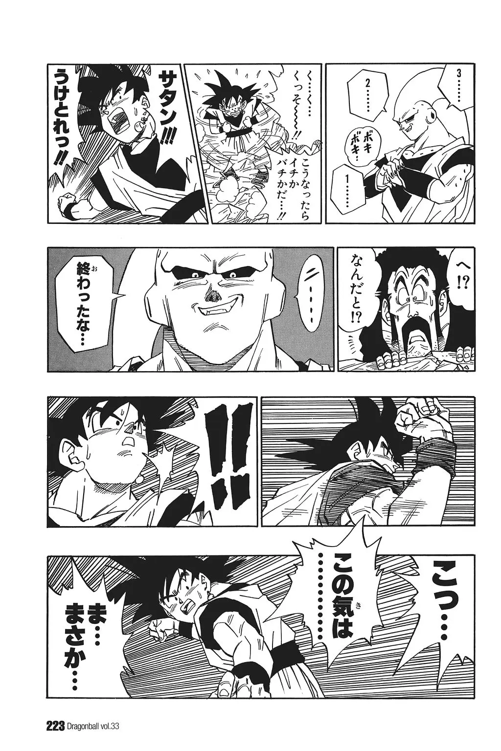 Chapitre 33 — Dragon Ball Kanzenban Vol. 33 — page 228