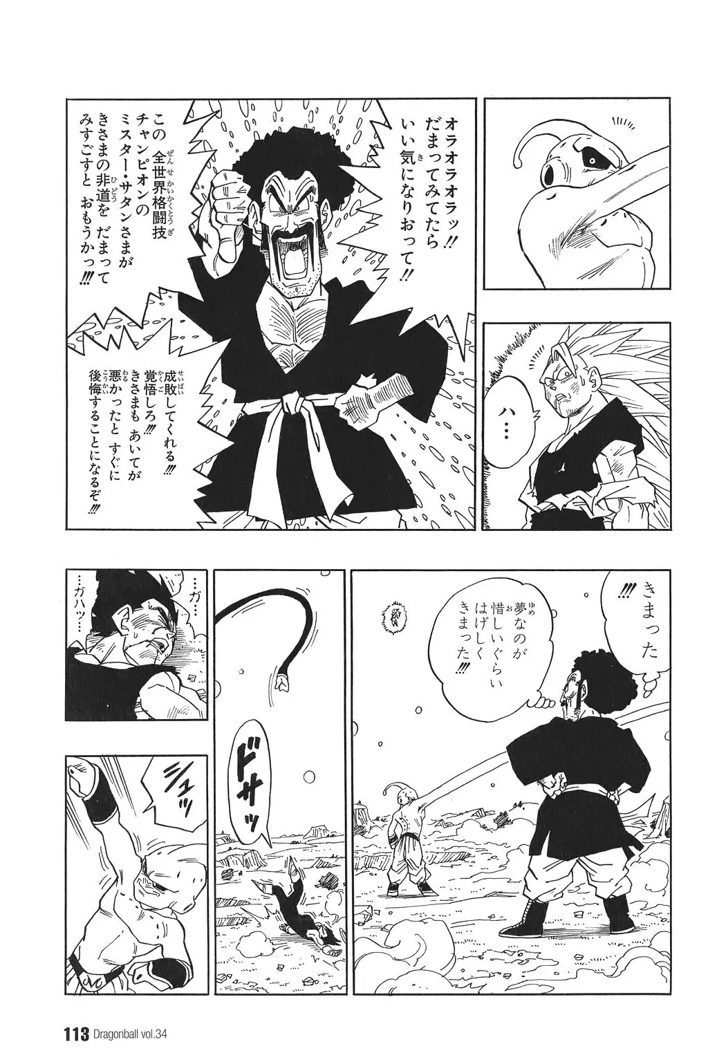 Chapitre 34 — Dragon Ball Kanzenban Vol. 34 — page 118