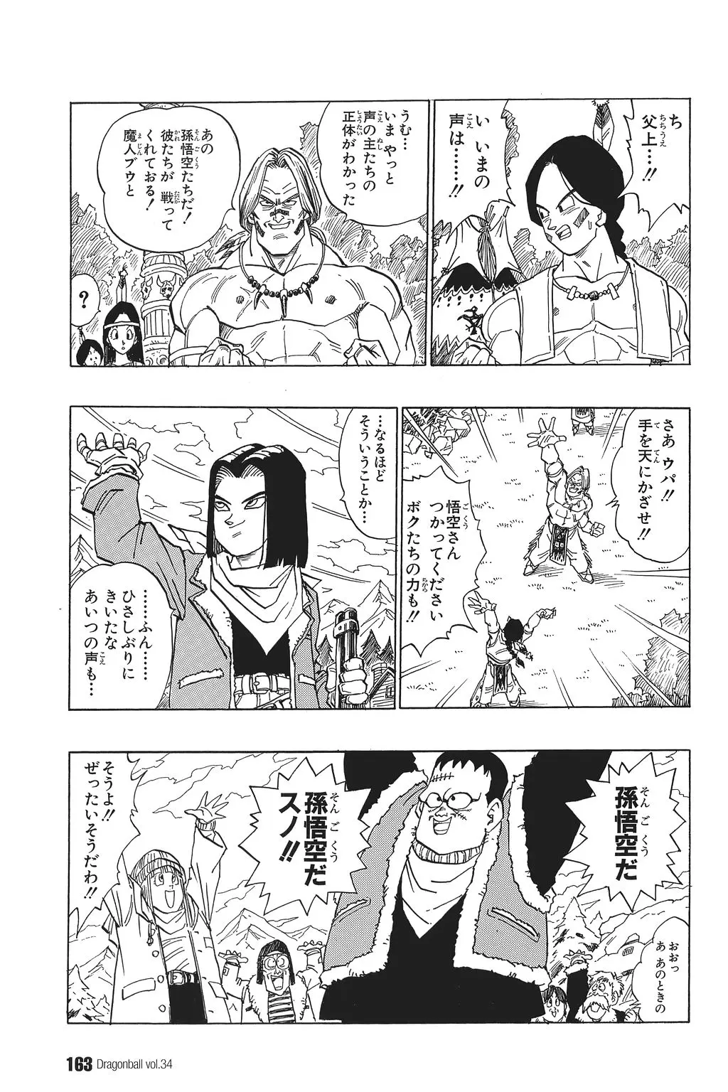 Chapitre 34 — Dragon Ball Kanzenban Vol. 34 — page 168
