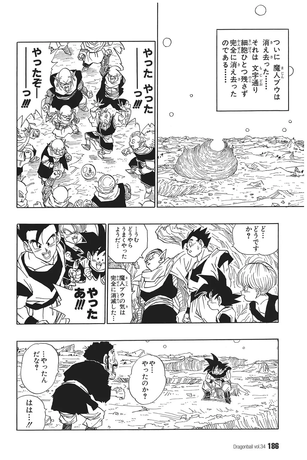 Chapitre 34 — Dragon Ball Kanzenban Vol. 34 — page 191