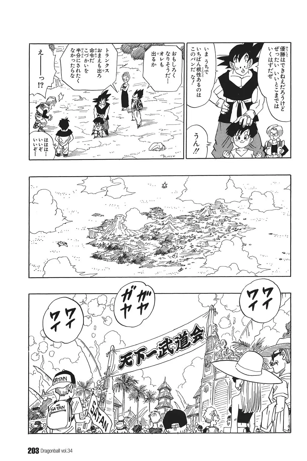 Chapitre 34 — Dragon Ball Kanzenban Vol. 34 — page 208