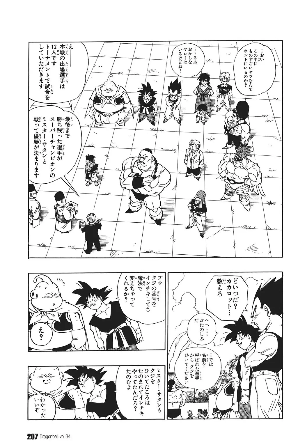 Chapitre 34 — Dragon Ball Kanzenban Vol. 34 — page 212