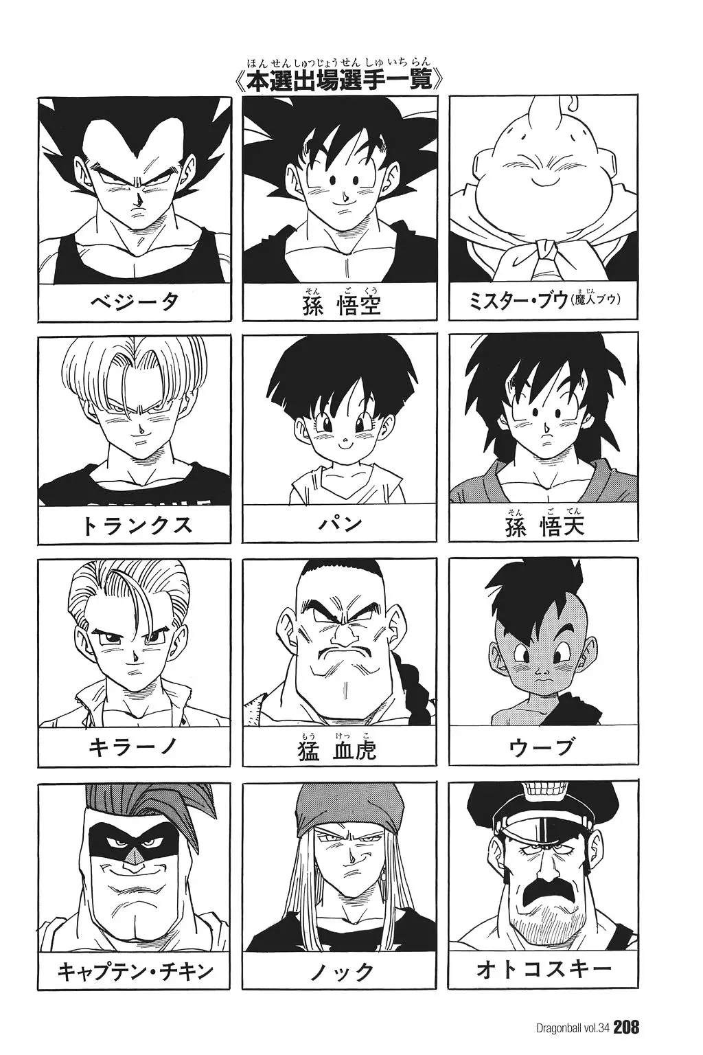 Chapitre 34 — Dragon Ball Kanzenban Vol. 34 — page 213
