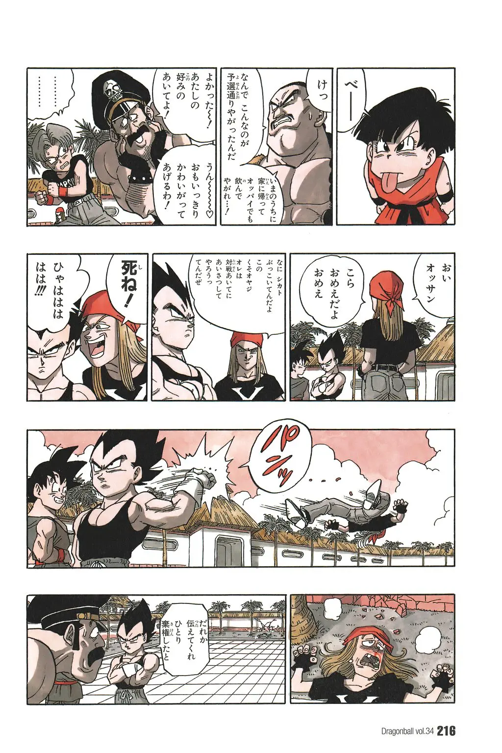 Chapitre 34 — Dragon Ball Kanzenban Vol. 34 — page 220