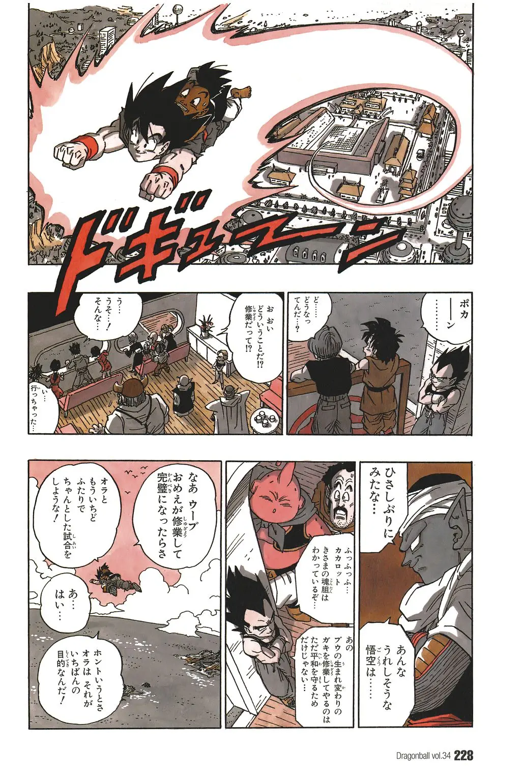 Chapitre 34 — Dragon Ball Kanzenban Vol. 34 — page 232
