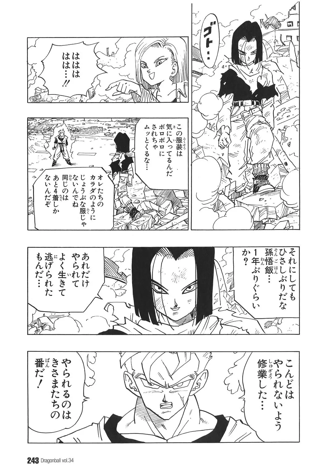 Chapitre 34 — Dragon Ball Kanzenban Vol. 34 — page 247