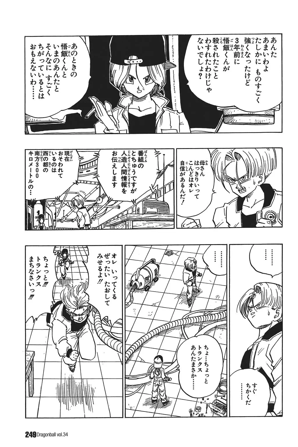 Chapitre 34 — Dragon Ball Kanzenban Vol. 34 — page 253