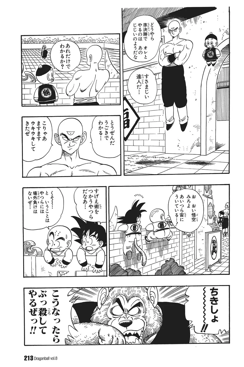 Chapitre 8 — Dragon Ball Kanzenban Vol. 8 — page 218