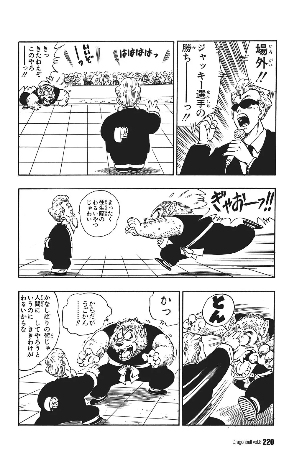 Chapitre 8 — Dragon Ball Kanzenban Vol. 8 — page 225