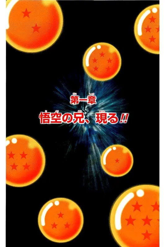Chapitre 1 — Dragon Ball Z TV Anime Comics Vol. 1 — サイヤ人編 巻一 — page 6