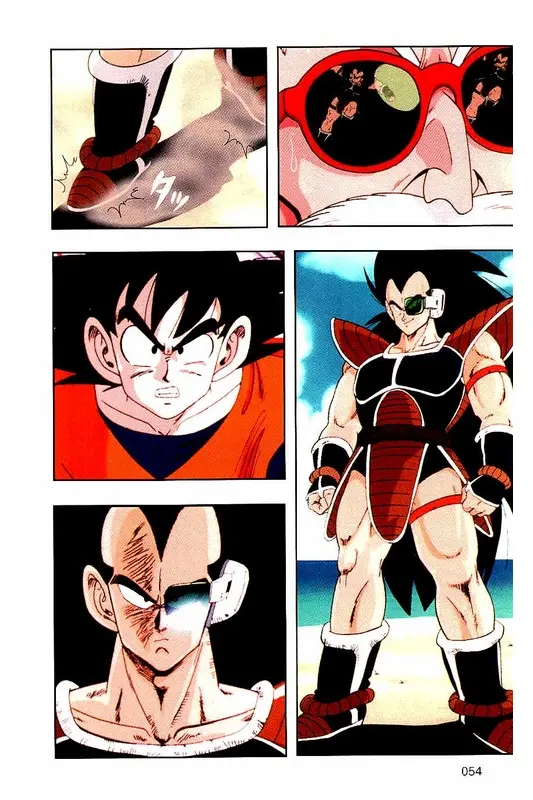 Chapitre 1 — Dragon Ball Z TV Anime Comics Vol. 1 — サイヤ人編 巻一 — page 53