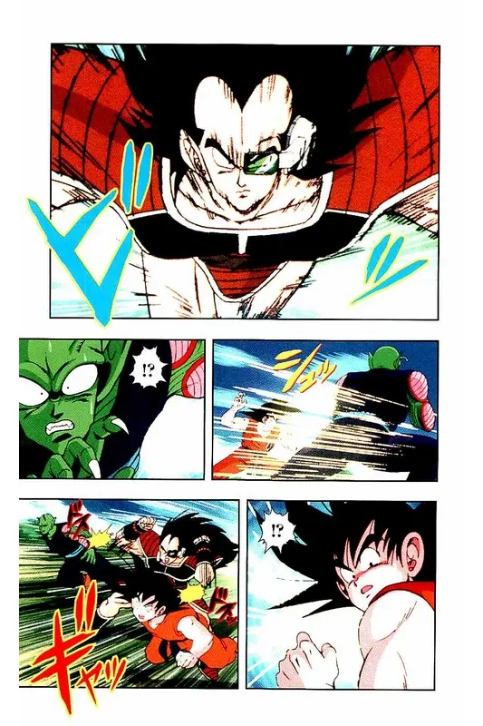 Chapitre 1 — Dragon Ball Z TV Anime Comics Vol. 1 — サイヤ人編 巻一 — page 102