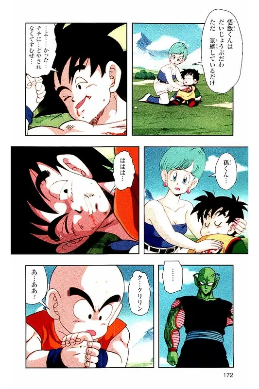Chapitre 1 — Dragon Ball Z TV Anime Comics Vol. 1 — サイヤ人編 巻一 — page 171