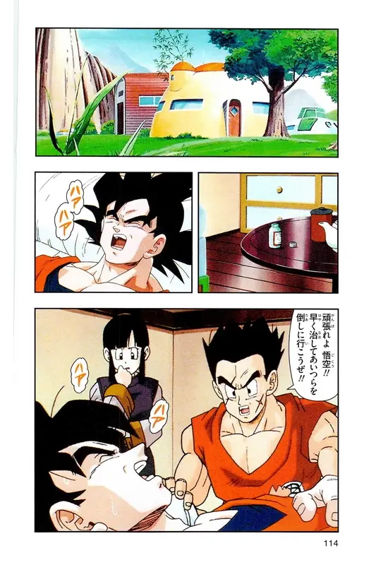 Chapitre 17 — Dragon Ball Z TV Anime Comics Vol. 17 — 人造人篇2 — page 113
