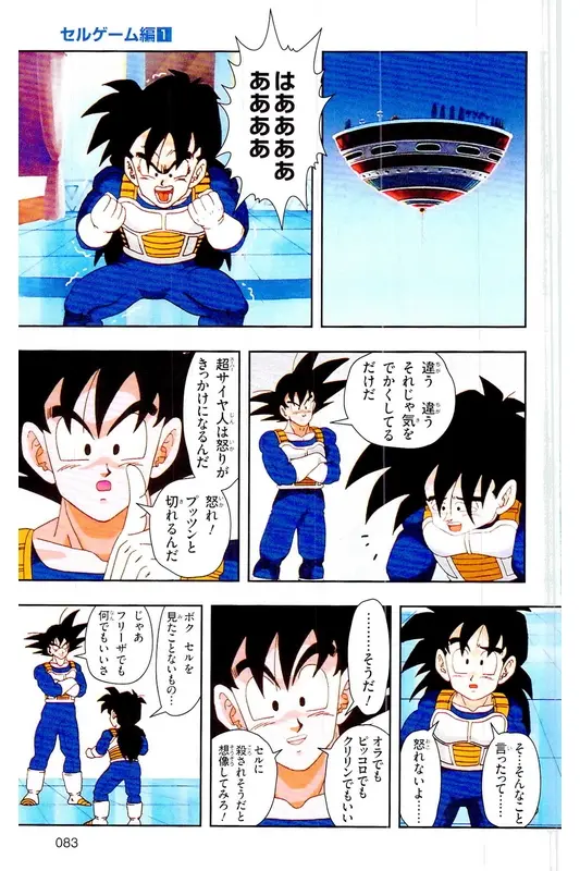 Chapitre 21 — Dragon Ball Z TV Anime Comics Vol. 21 — セルゲーム編 巻一 — page 82
