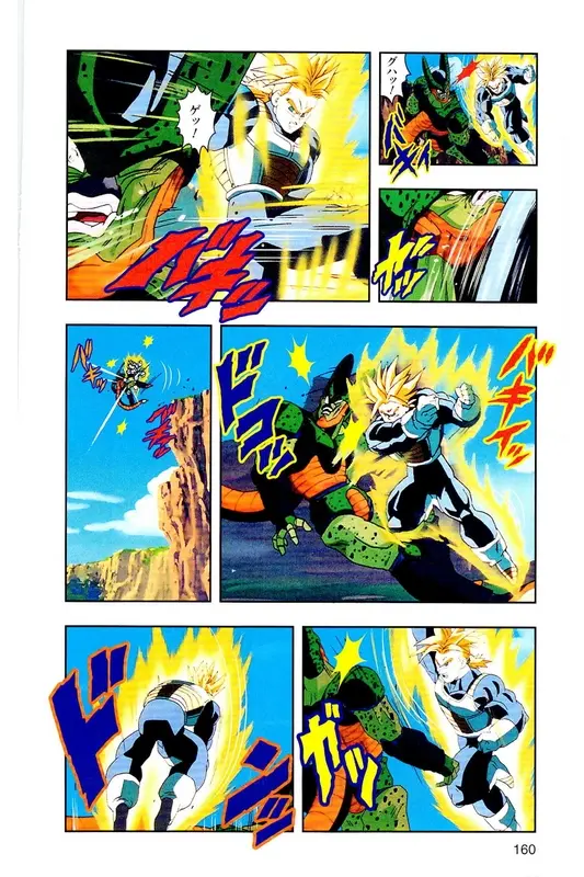 Chapitre 21 — Dragon Ball Z TV Anime Comics Vol. 21 — セルゲーム編 巻一 — page 159