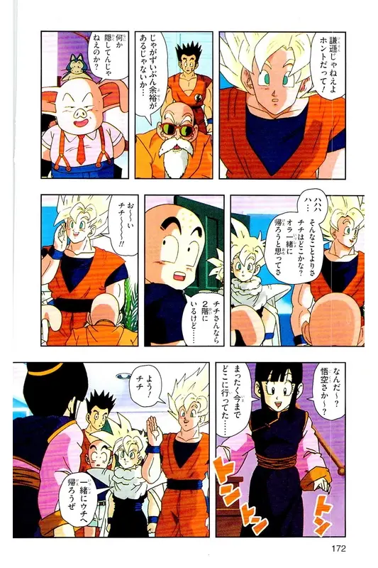 Chapitre 22 — Dragon Ball Z TV Anime Comics Vol. 22 — 沙鲁游戏篇2 — page 171