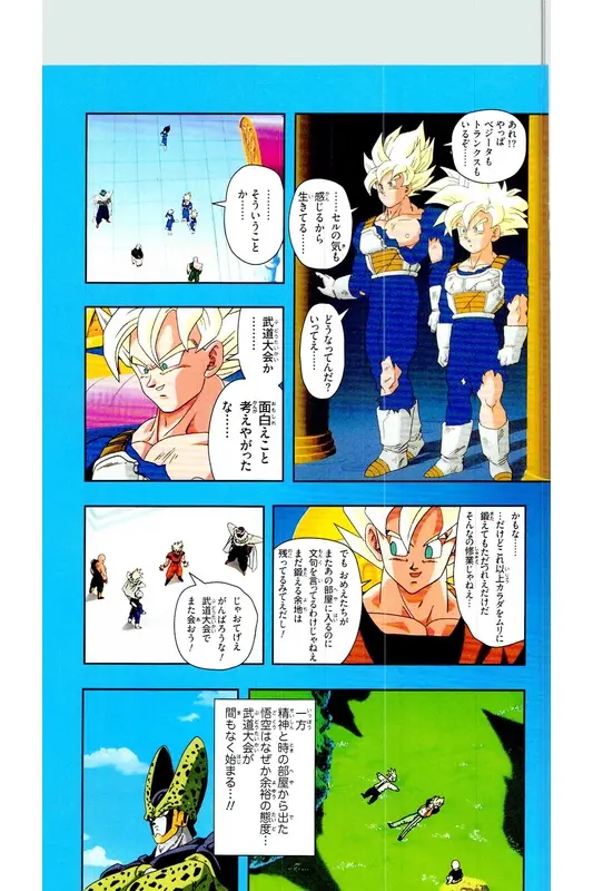 Chapitre 23 — Dragon Ball Z TV Anime Comics Vol. 23 — 沙鲁游戏篇3 — page 8