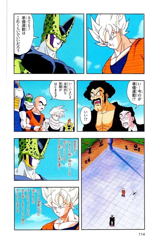 Chapitre 23 — Dragon Ball Z TV Anime Comics Vol. 23 — 沙鲁游戏篇3 — page 113