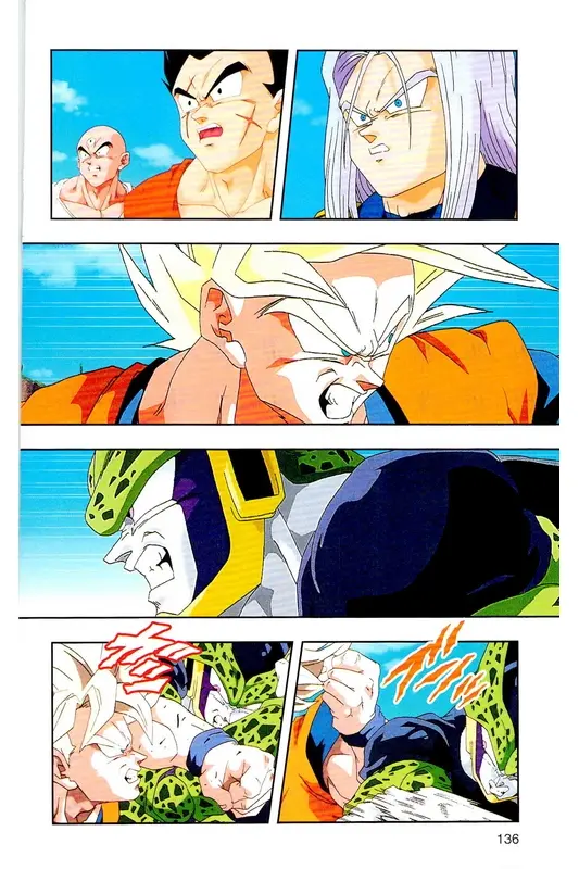 Chapitre 23 — Dragon Ball Z TV Anime Comics Vol. 23 — 沙鲁游戏篇3 — page 135