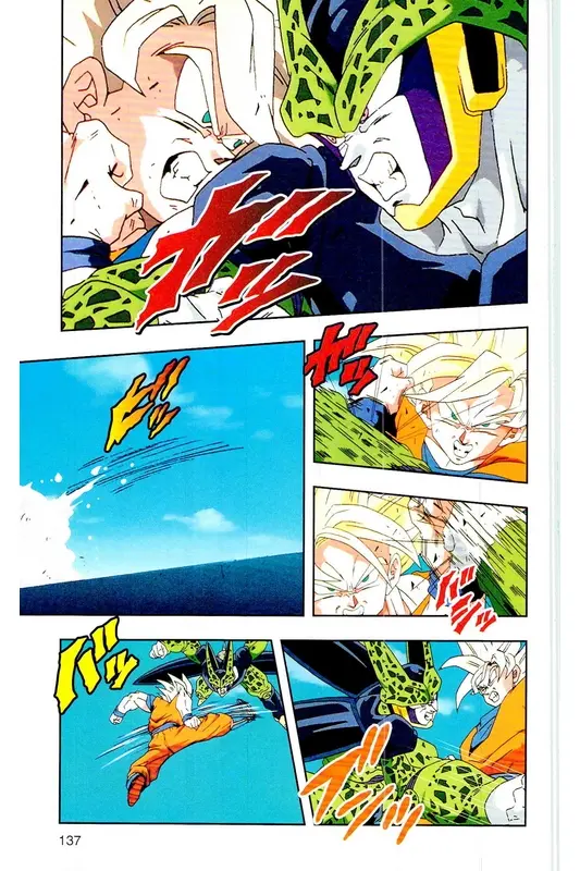 Chapitre 23 — Dragon Ball Z TV Anime Comics Vol. 23 — 沙鲁游戏篇3 — page 136